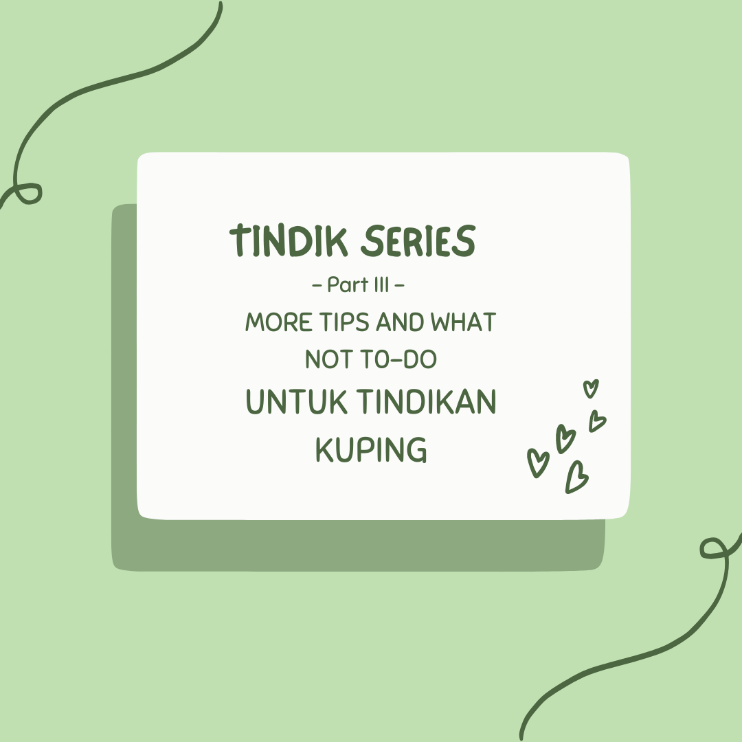 Tindik Series || Part 3 – Cepat Sembuh dan Tips